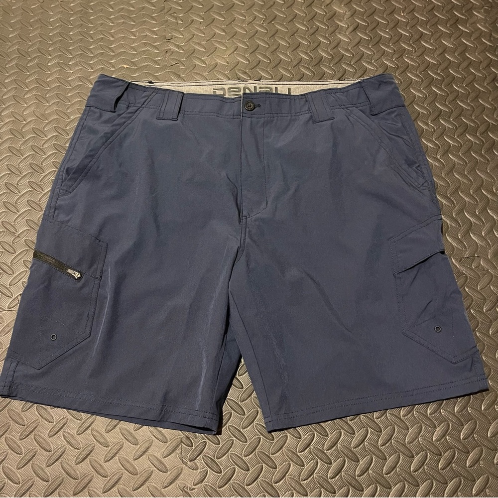Navy Cargo Shorts for Men
